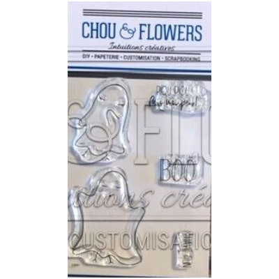 Tampons clear Chou & Flowers - Have Fun
