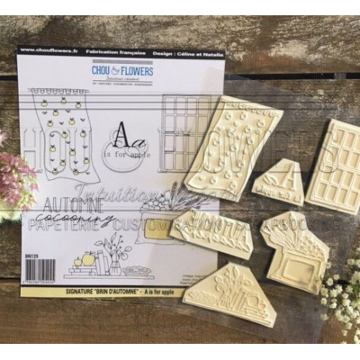 Tampon EZ Chou & Flowers - A is for Apple