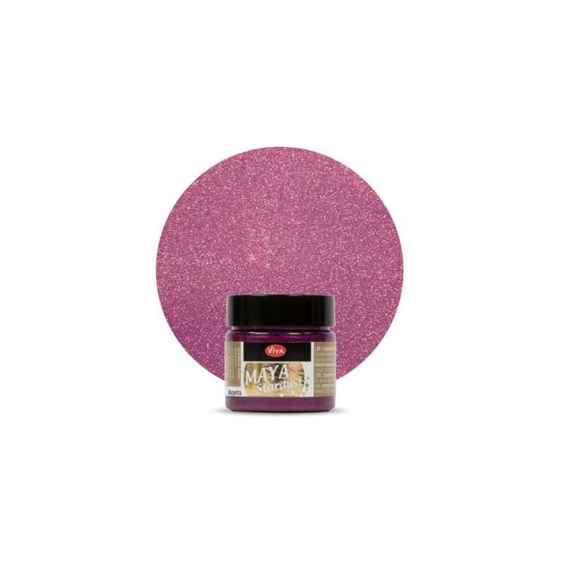 Peinture - Maya Stardust - Magenta