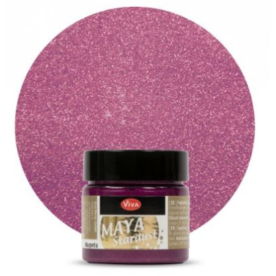 Peinture - Maya Stardust - Magenta