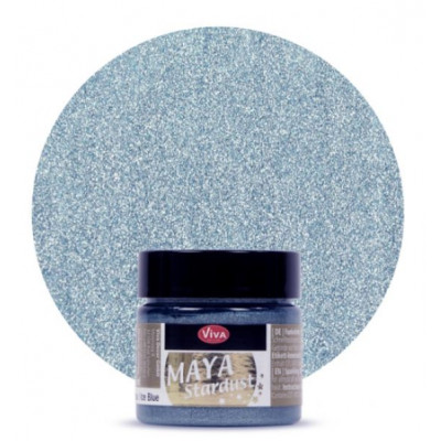 Peinture - Maya Stardust - Bleu glace