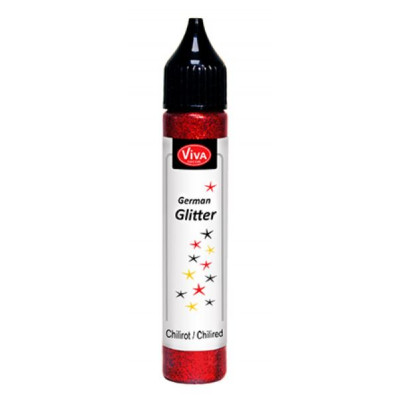 German Glitter - Rouge Piment