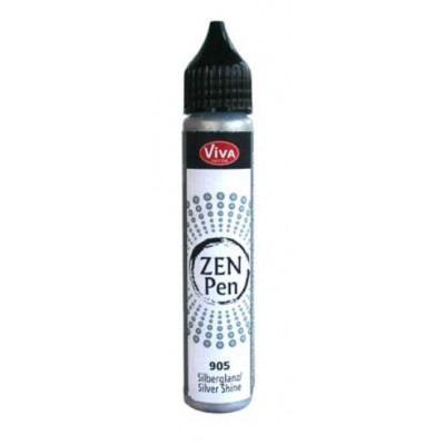 Zen Pen - Brillance argentée