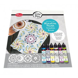Set de Zen pen - Viva - Pause créative