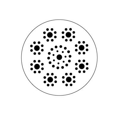 Set de pochoirs - Zen pen - Viva - Source de pouvoir