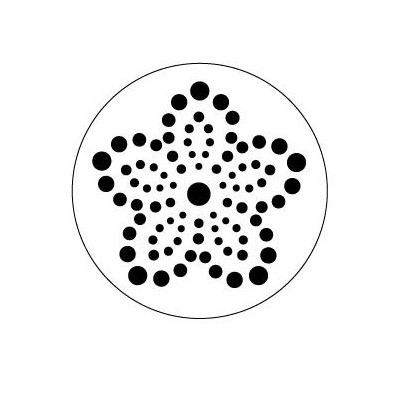 Set de pochoirs - Zen pen - Viva - Sérénité de l'âme