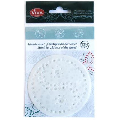 Set de pochoirs - Zen pen - Viva -