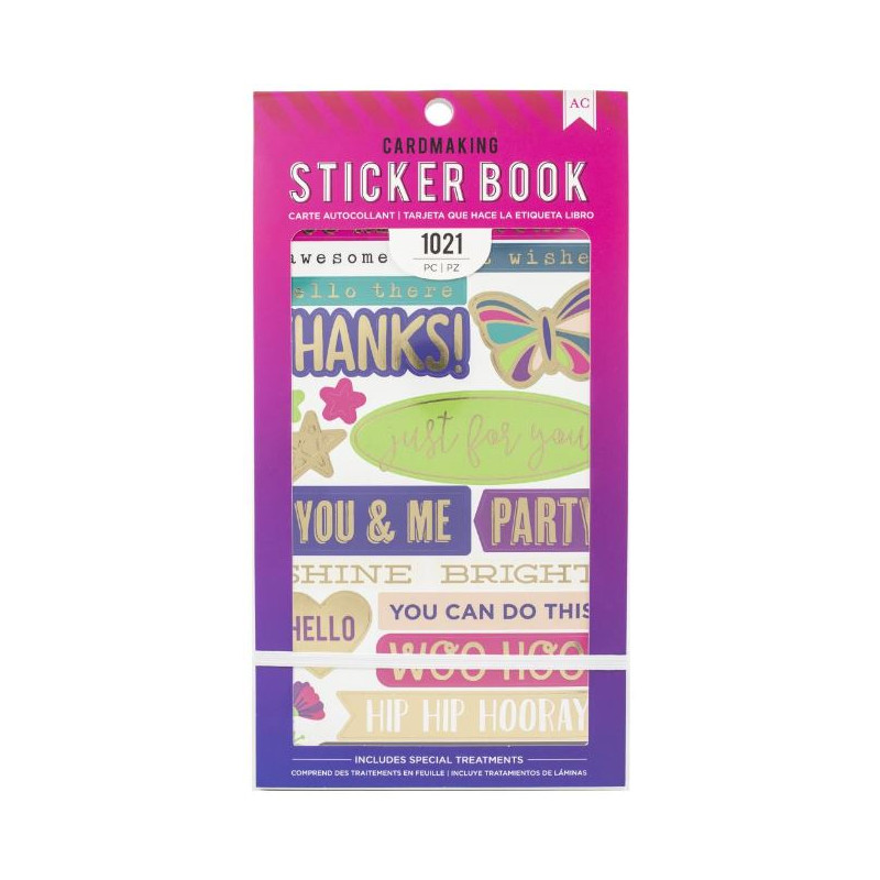 Pack de stickers - Cardmaking - Wishes