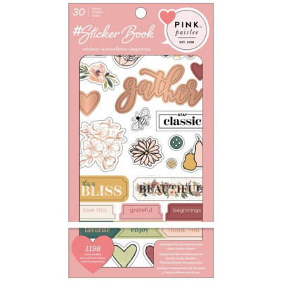 Pack de stickers - Pink Paislee