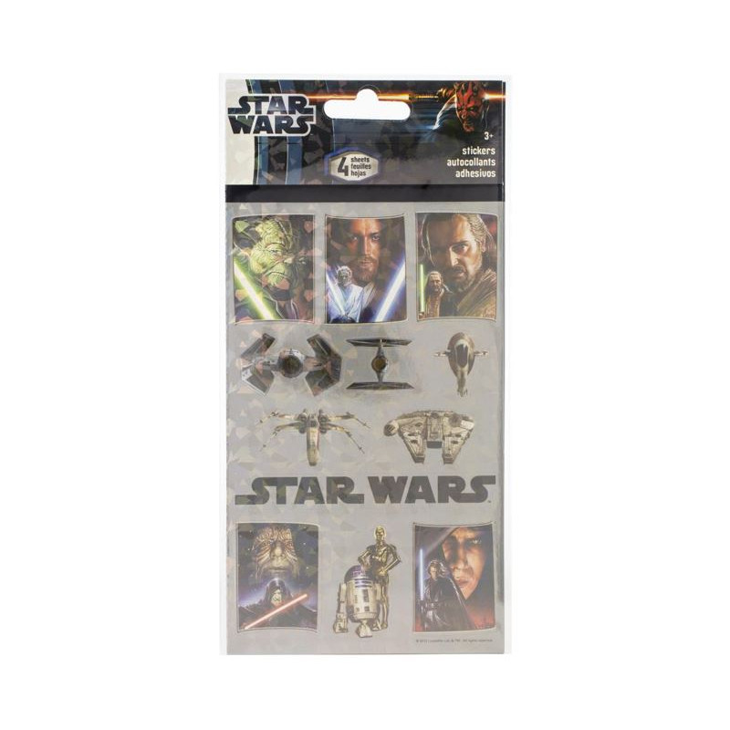 Planches de stickers - Sandy Lion - Saga Star Wars