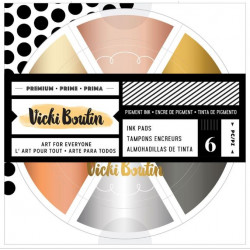 Metallics -Vicki Boutin - Wheel Inkpad - Encrier