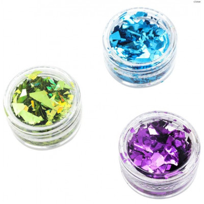 Color Pour - Foil flakes - Cool