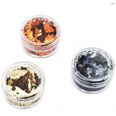 Color Pour - Foil flakes - Metallique