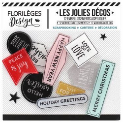 Les Jolies Décos Florilèges - Holiday Greetings