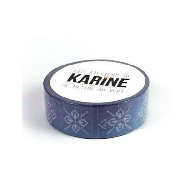 Masking Tape Les Ateliers de Karine - Bleu Marine