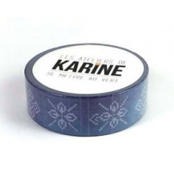 Masking Tape Les Ateliers de Karine - Bleu Marine