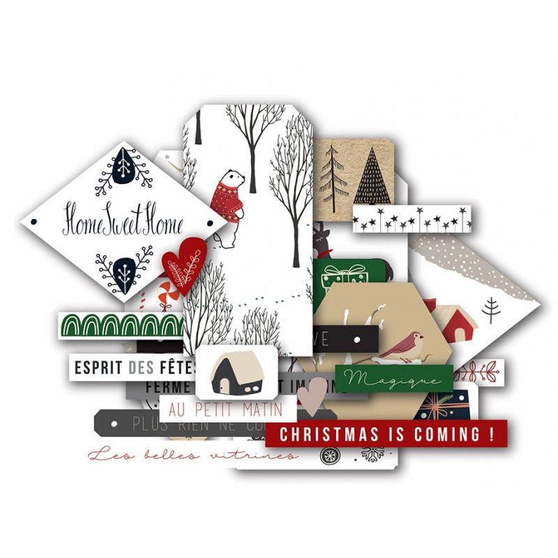 Les Ateliers de Karine -  Woodland -Die Cuts