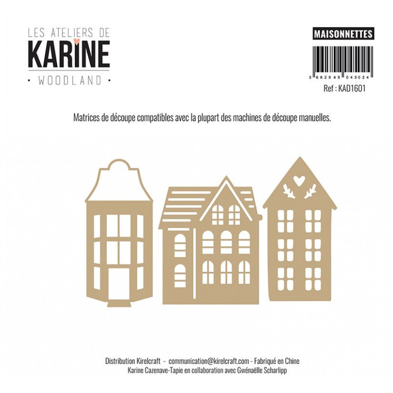 Dies Les Ateliers de Karine - Woodland - Maisonnettes 