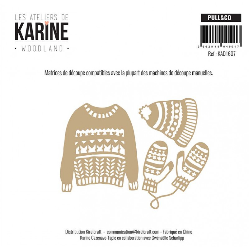 Dies Les Ateliers de Karine - Woodland - Pull & Co