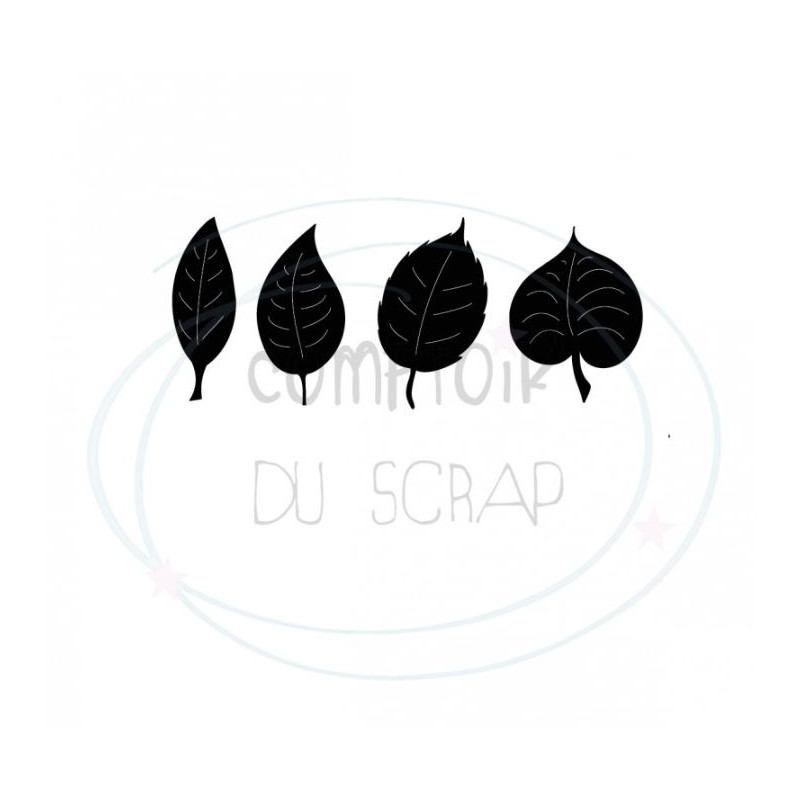 Comptoir Scrap - Die Quatres petites feuilles 