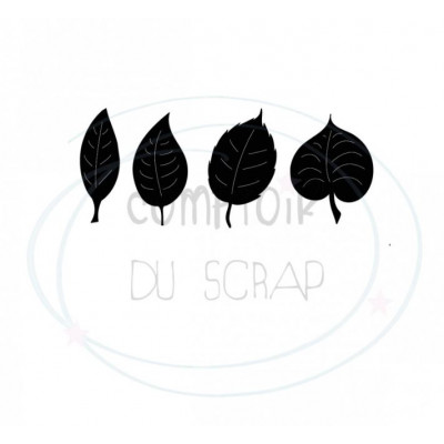 Comptoir Scrap - Die Quatres petites feuilles 