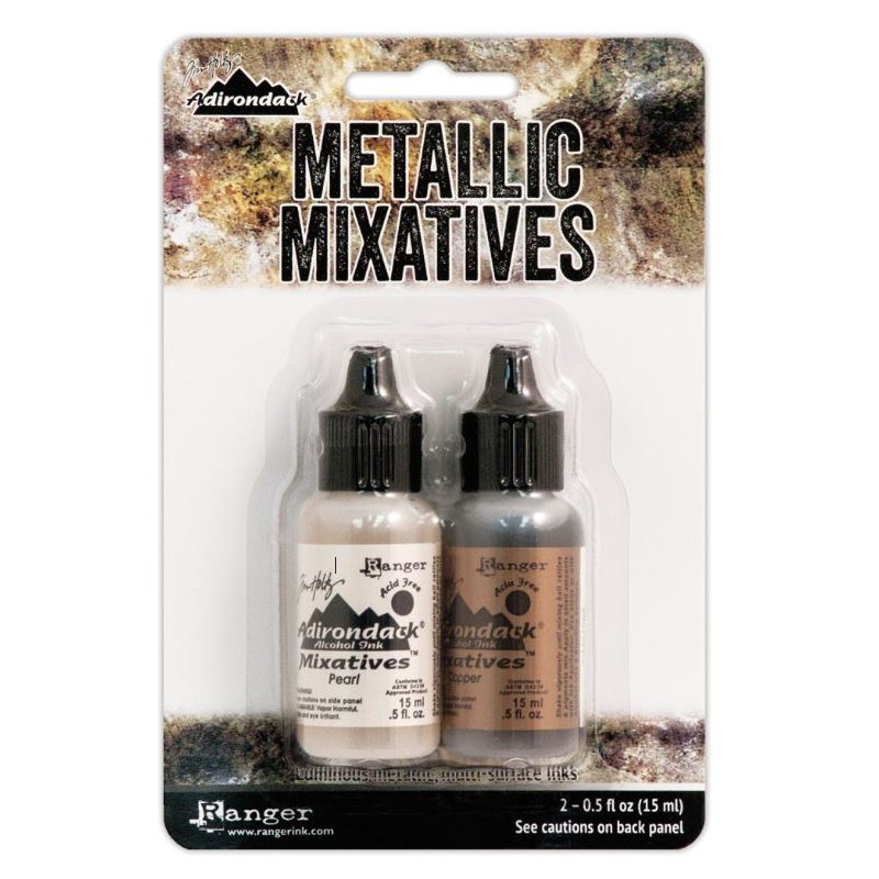 Tim Holtz - Encres Alcohol Ink Metallic Mix