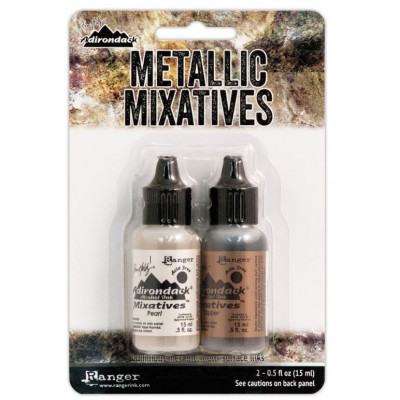 Tim Holtz - Encres Alcohol Ink Metallic Mix