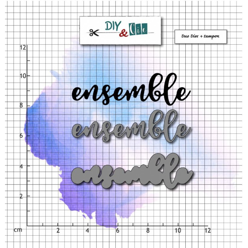 Dies et tampons - Ensemble - DIY and Cie