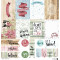 ModaScrap - Paper Pack 30.5 cm x 30.5 cm - Vacances Noël