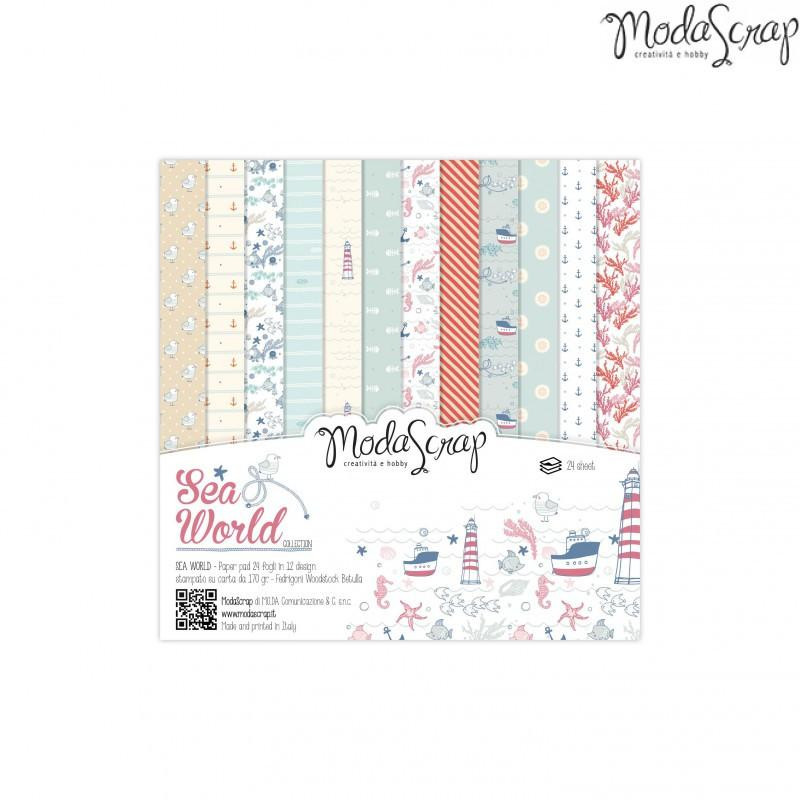 ModaScrap - Paper Pack 15.2x15.2 - La mer