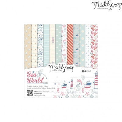 ModaScrap - Paper Pack 15.2x15.2 - La mer