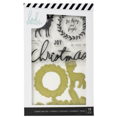 Combo Tampons & die - Heidi Swapp - Winter Wonderland