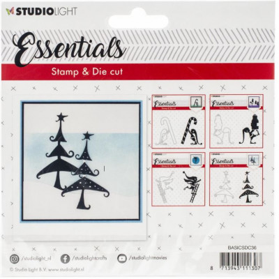 Combo Tampons Die - Studios Light - Sapin