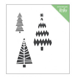 ModaScrap - Pochoir - Sapin