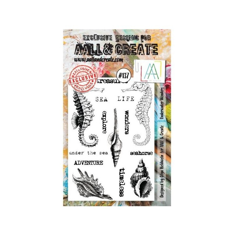 AALL & Create Stamp Set - 137 - Hippocampe