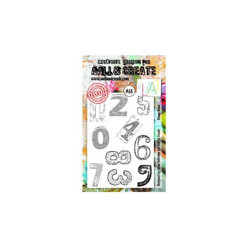 AALL & Create Stamp Set - 68 - Chiffres