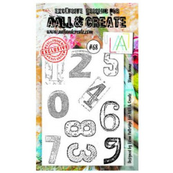 AALL & Create Stamp Set - 68 - Chiffres