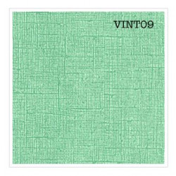 Cardstock texturé canvas - Coloris Vintage vert menthe