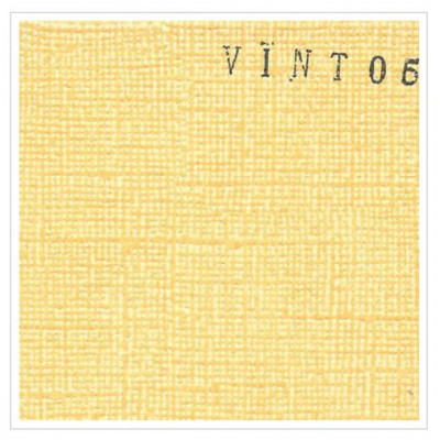 Cardstock texturé canvas - Coloris jaune orange