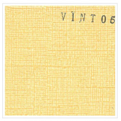 Cardstock texturé canvas - Coloris jaune orange