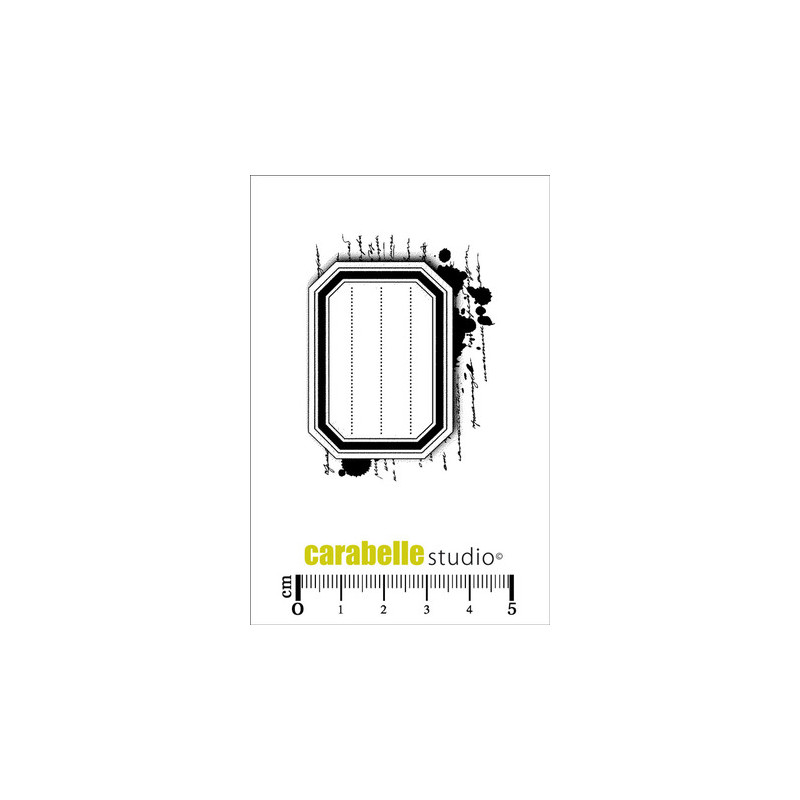 Tampons Mini - Carabelle Studio - Etiquette cahier