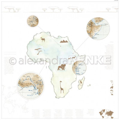 Pack 30.5x30.5 - Alexandra RENKE - 6 continents