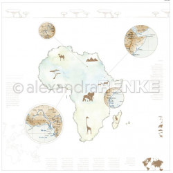 Pack 30.5x30.5 - Alexandra RENKE - 6 continents