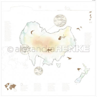 Pack 30.5x30.5 - Alexandra RENKE - 6 continents