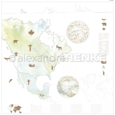 Pack 30.5x30.5 - Alexandra RENKE - 6 continents