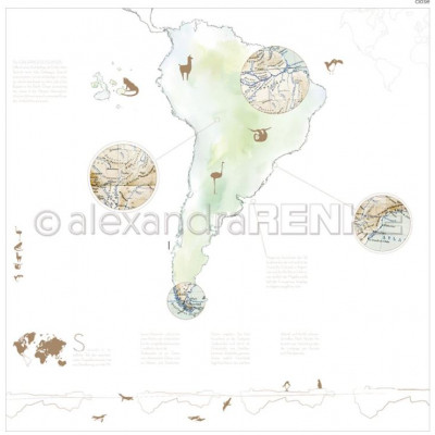 Pack 30.5x30.5 - Alexandra RENKE - 6 continents