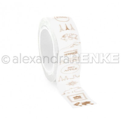 Washi Tape Alexandra Renke - Voyage - 4 cm