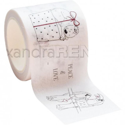 Washi Tape Alexandra Renke -Tour du monde - 4 cm