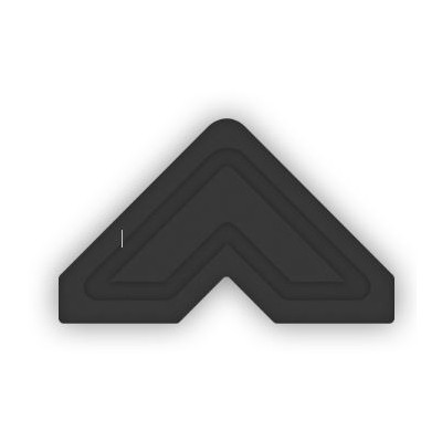 Coins Photos Adhésifs - Noirs