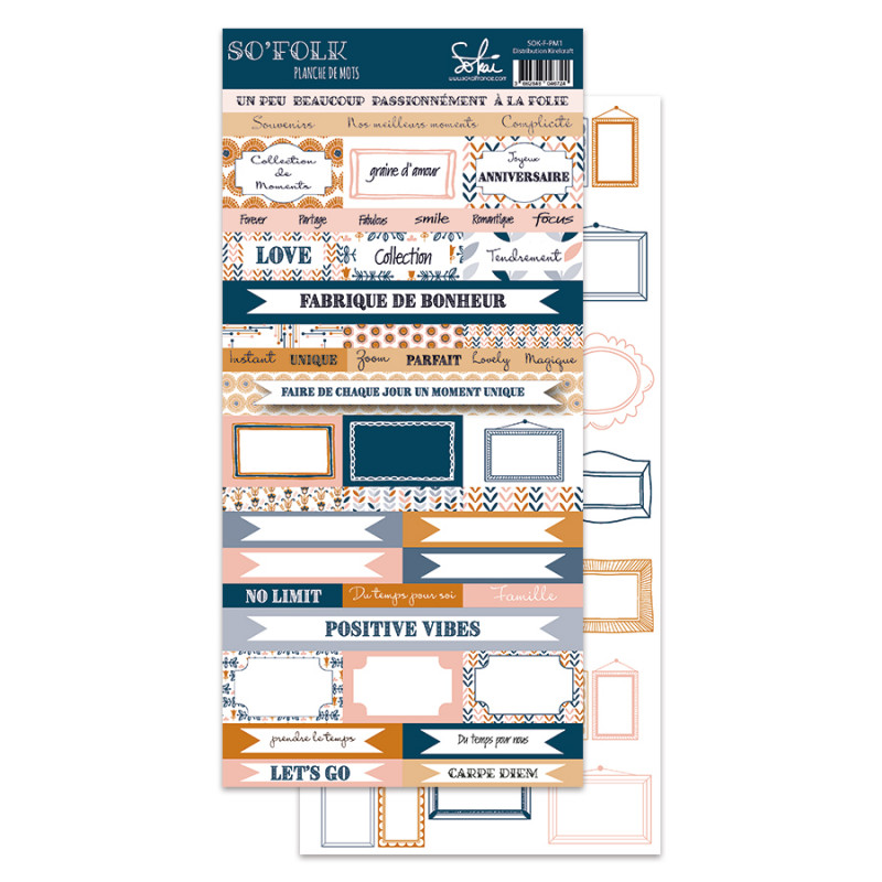 Planche de mots Sokai - SO'Folk